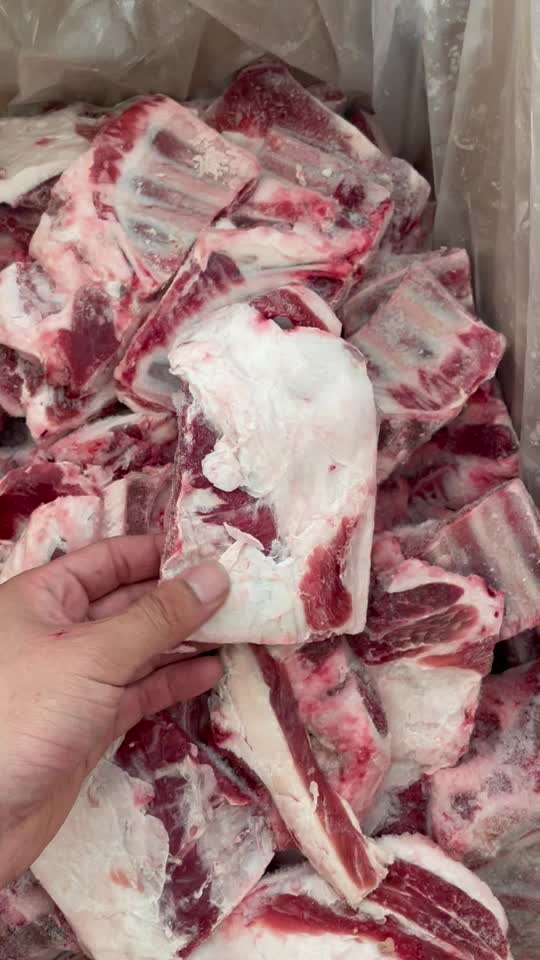 澳洲羔羊肋排块肉含量特别高羊排锅专属产品