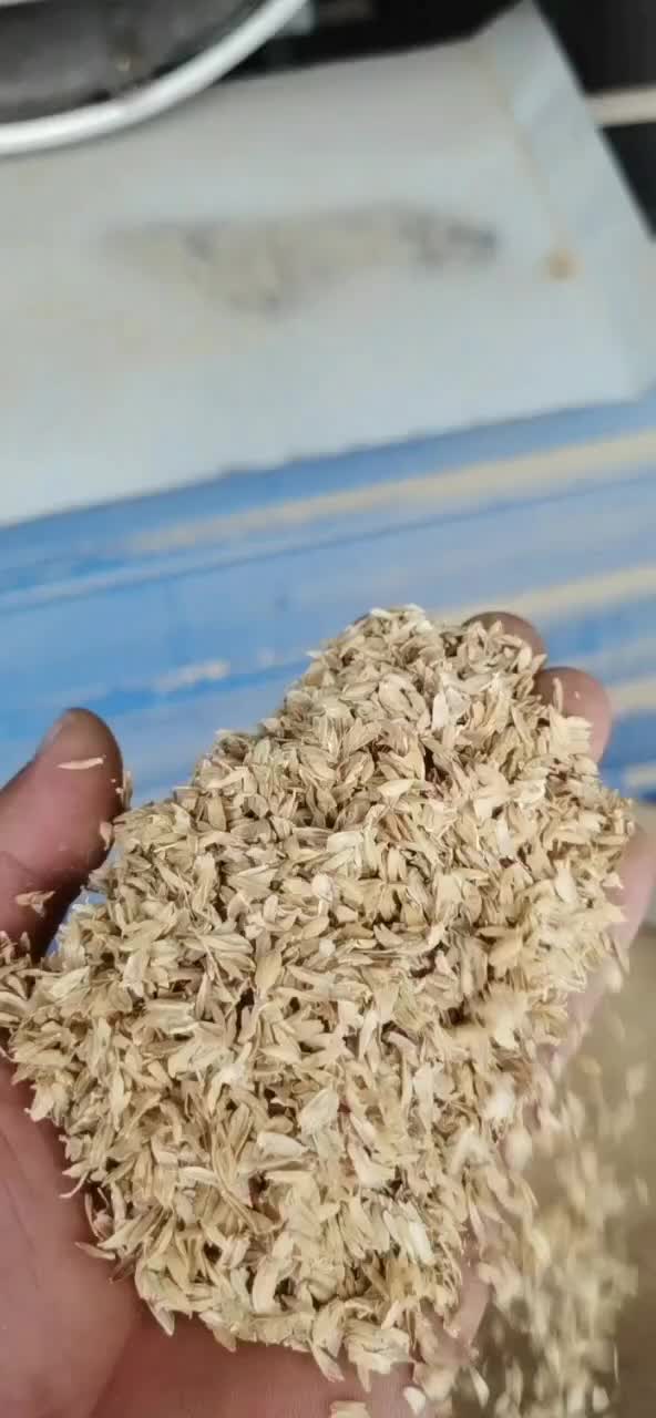 除尘风选高品质稻壳质量有应用于物料发酵畜牧垫料填充