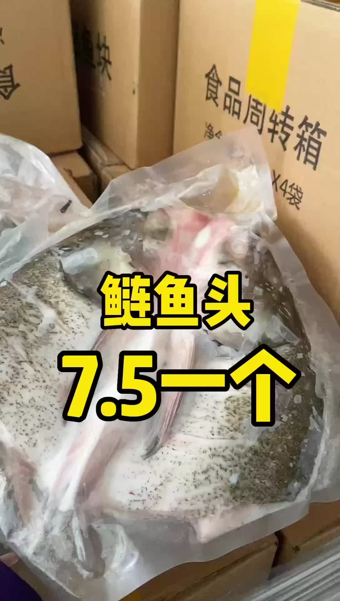 鲢鱼头7.5一个工厂直销一手货源