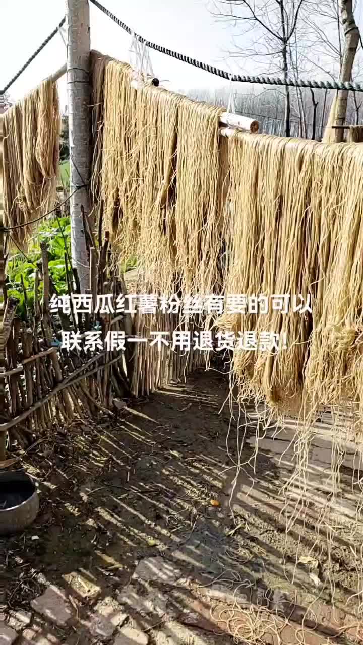 纯正西瓜红粉丝