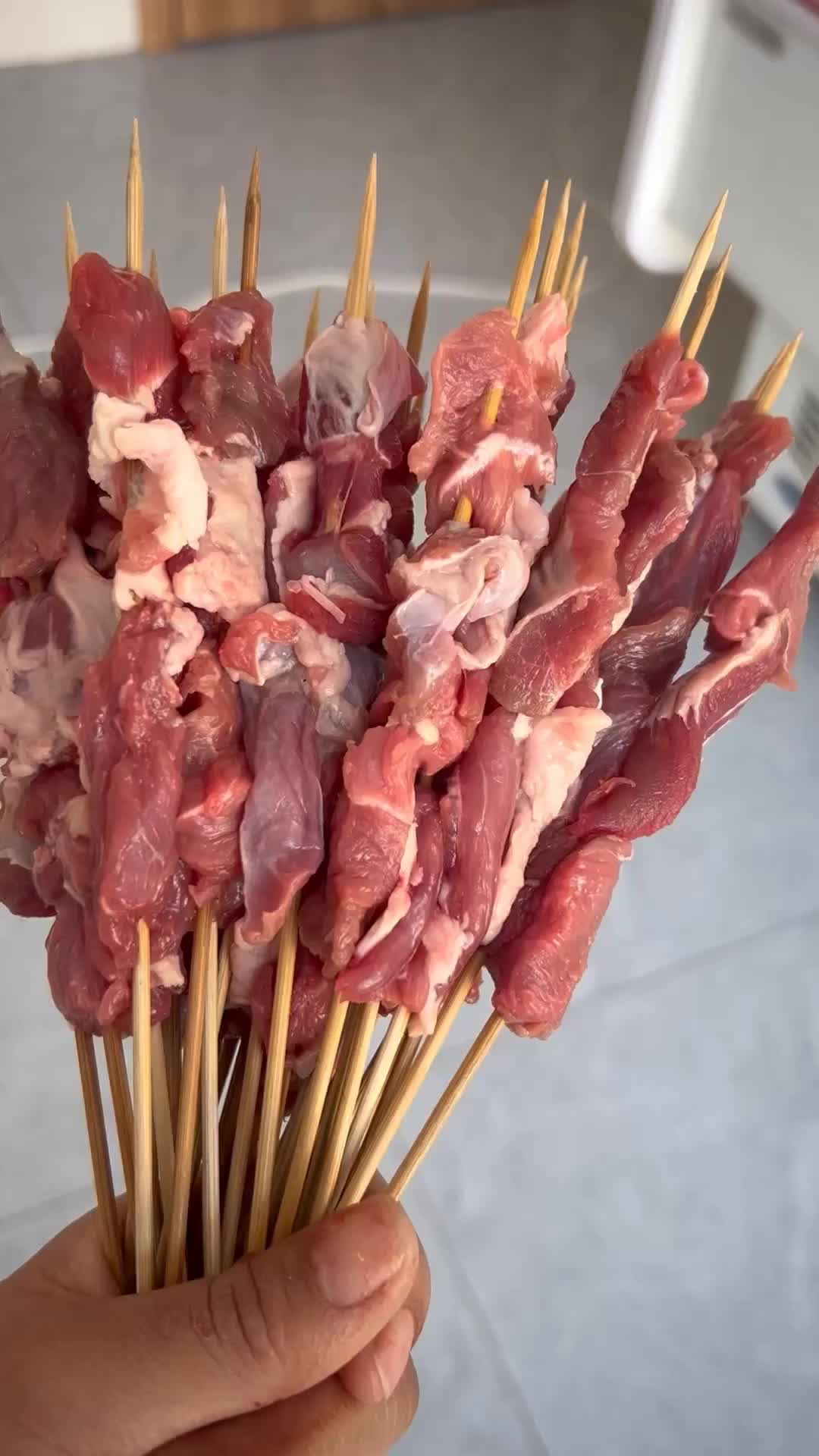 清真鲜羊肉串鲜串原味